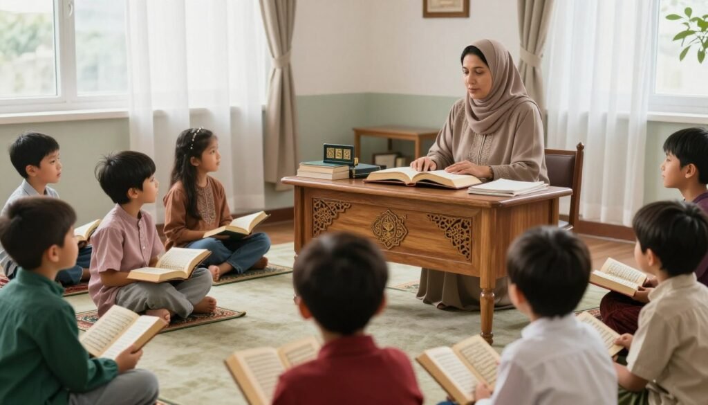 تعليم القرآن للأطفال، سورة يس للأطفال، تربية أطفال المغتربين، حفظ القرآن الكريم