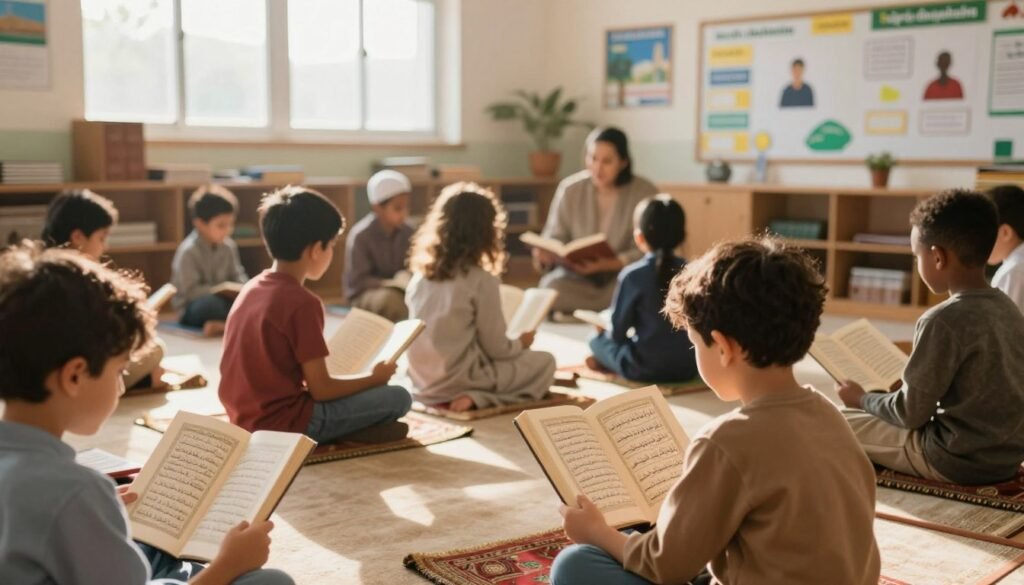 تعليم القرآن للأطفال، سورة يس، أطفال المغتربين، حفظ القرآن بالترديد