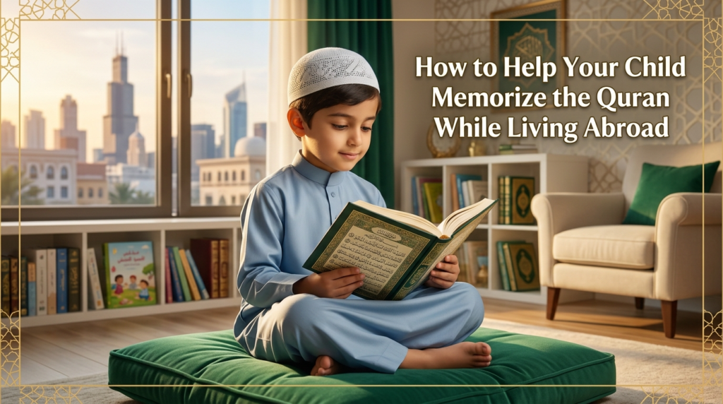 Quran memorization for kids abroad