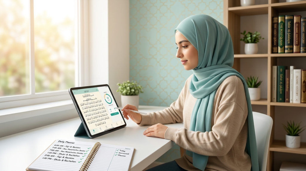 daily routine Quran memorization
