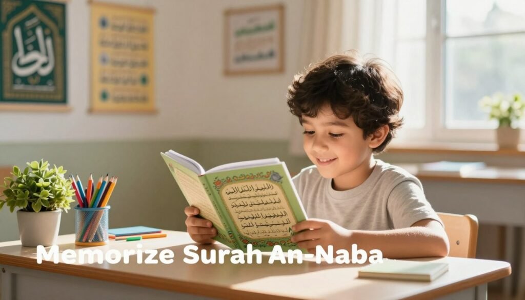 memorize Surah An Naba verses 1-3