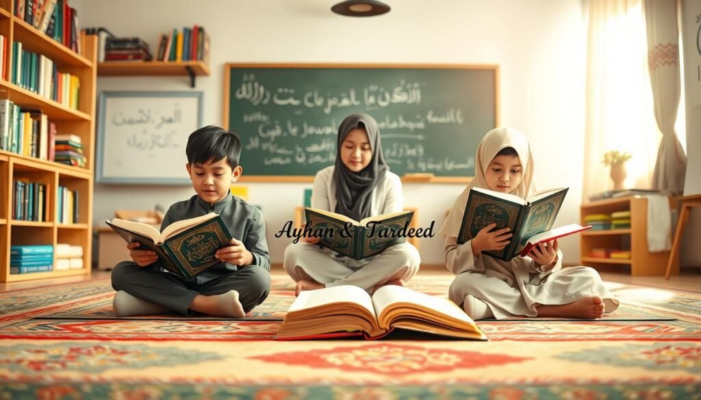 memorize Surah An-Naba verses 19-21 for kids