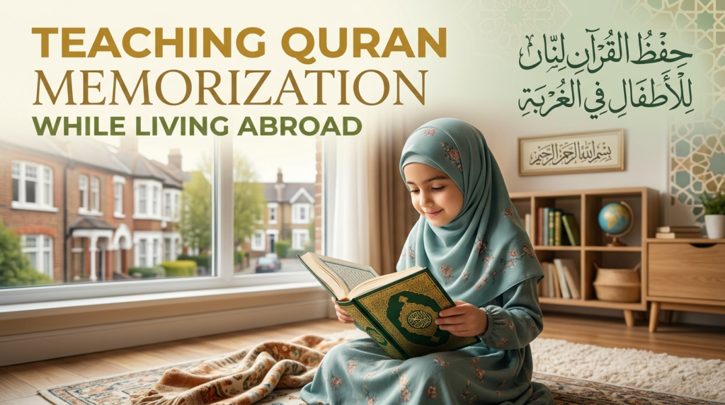 كيف أساعد طفلي على حفظ القرآن في الغربة؟