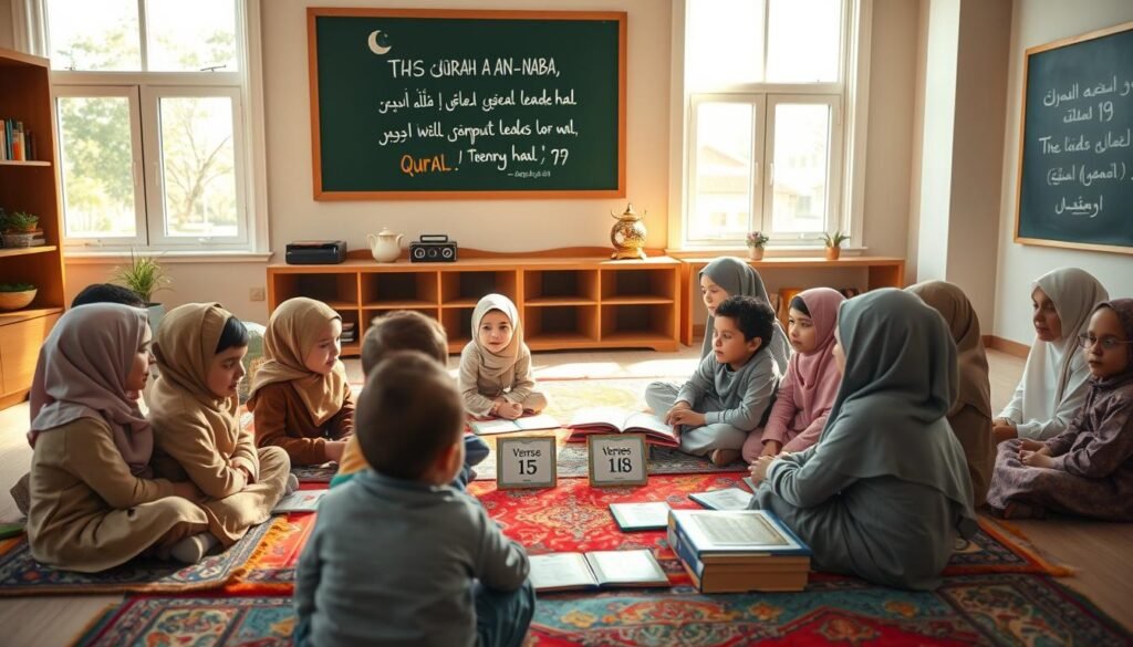 تحفيظ سورة النبأ للأطفال