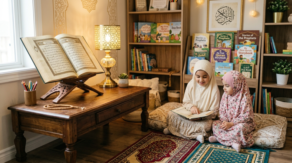 درس تحفيظ سورة النبأ للأطفال الآيات 27-30