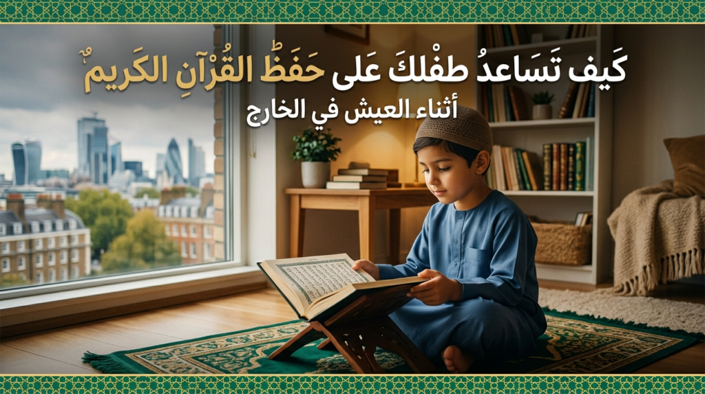 كيف أساعد طفلي على حفظ القرآن في الغربة؟