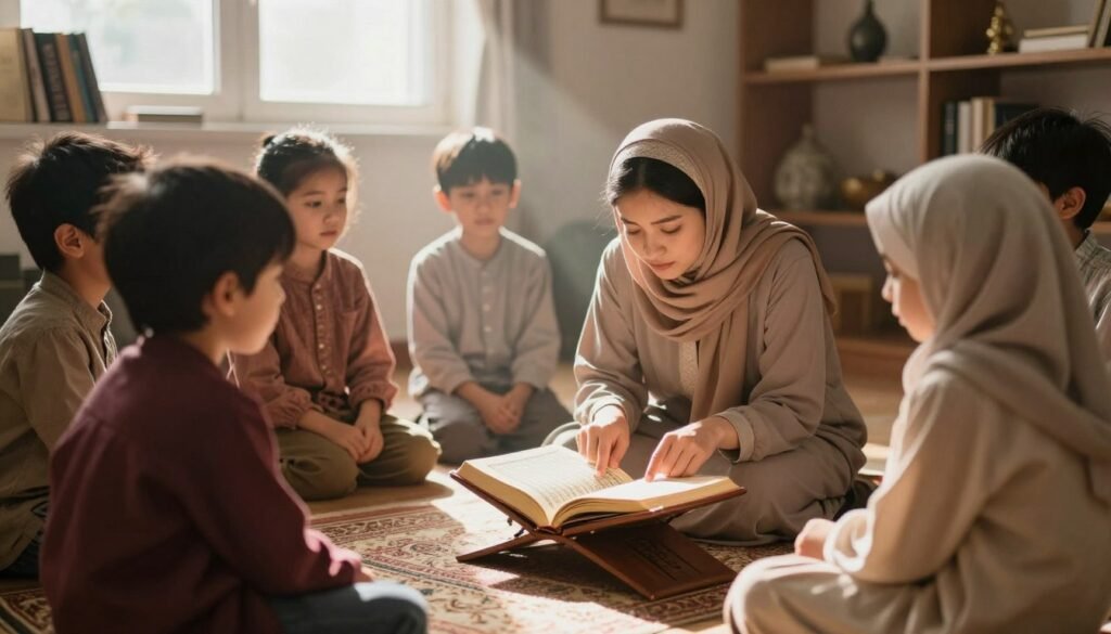 قراءة القرآن للأطفال